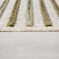 Flair Rugs , Kusový koberec Verve Elton Stripe Green, 80x160, zelená, chodba / predsieň