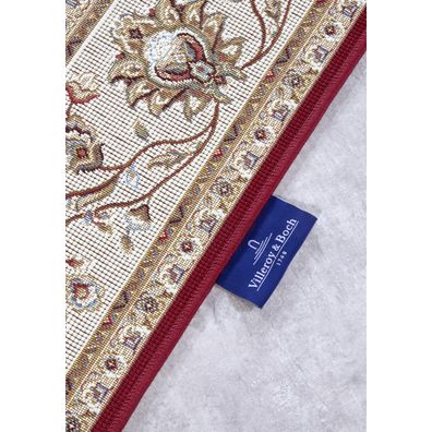 Villeroy & Boch , Kusový koberec  106057 Red, Cream – na von aj na doma, 160x235, červená, chodba / predsieň