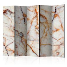 Paraván Marble Plate Dekorhome 225x172 cm (5-dielny)