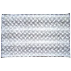 Kúpeľňový koberček Drop Sivá/Biela 50x80 cm
