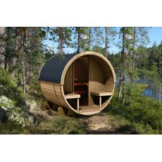 Sudová sauna ECO 200 BOROVICA THERMO s terasou