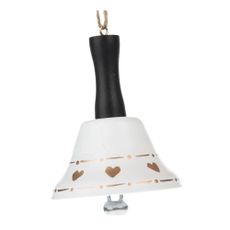 Kovová vianočná ozdoba Bell – Dakls