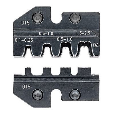 Lisovací profil do krimpovacích klieští pre neizolované otvorené konektory 2,8 + 4,8 mm - 974904