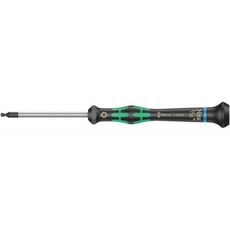 Wera 118102 Šesťhranný skrutkovač 3/32 "x60 mm s guľovou hlavou pre elektroniku Kraftform Micro typ 2052, palec