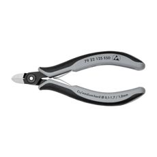 Presné bočné frézy na elektroniku 125 mm KNIPEX 79 22 125 ESD - leštená hlava, viaczložkové puzdrá