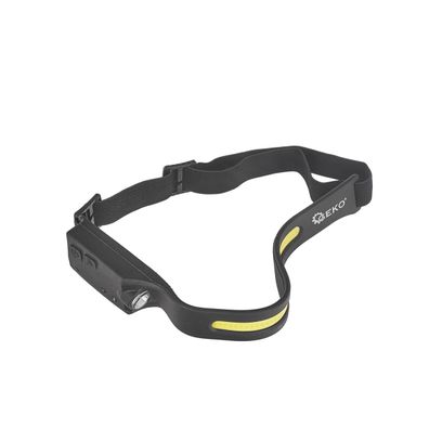Čelovka so senzorom pohybu LED COB 3W + 1W XPE 1200mAh 350lm IPX4 (100)