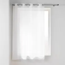 Biela voálová záclona 140x180 cm Lissea – douceur d'intérieur