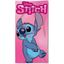 Dievčenská plážová osuška Lilo & Stitch - motív V záplave bozkov - 100% bavlna - 70 x 140 cm