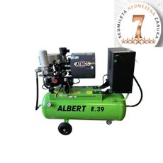 Skrutkový kompresor Atmos Albert E.39 + Vzdušník + Sušička