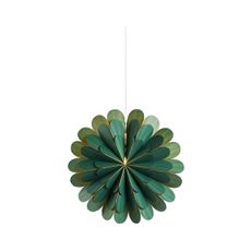 Markslöjd 705305 - Vianočná dekorácia MARIGOLD 1xE14/25W/230V 45 cm zelená