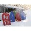 Rolly Toys Snežné boby Snow Max, červené