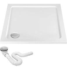 Sprchová vanička REA SAVOY biela, velikost 90x90