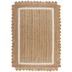 Flair Rugs koberce Kusový koberec Grace Jute Natural/White - 120x170 cm