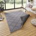 NORTHRUGS - Hanse Home koberce Kusový koberec Twin Supreme 103757 Black / Anthracite – na von aj na doma - 240x340 cm