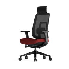Kancelárska ergonomická stolička K42 — sieť, látka, čierna / viac farieb Čierna