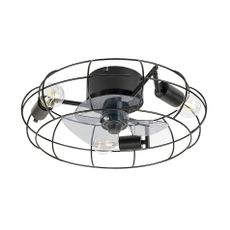 Rabalux 71043 stropný ventilátor so svetlom Cadmus, čierna