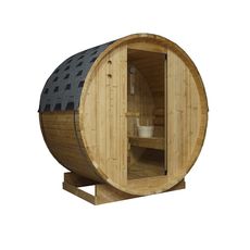 Sanotechnik Sudová fínska vonkajšia sauna TROMSÖ M pre 2 osoby 189x120x191,5cm