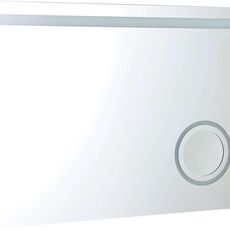 Sapho Astro - Zrkadlo 100 cm × 70 cm, LED osvetlenie, kozmetické zrkadielko MIRL4