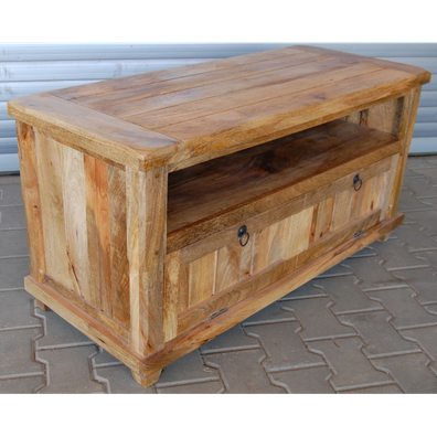 indickynabytok.sk - TV stolík Devi 120x60x45 indický masív mango