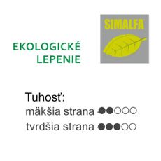 KONDELA Tempo Standard penový matrac 80x200 cm biela