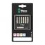Wera 073631 Skrutkovacie bity 1/4" Bit-Check 6 SHK 1 SB (sada 6 kusov)