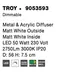 LED stropné svietidlo Troy 56 biele