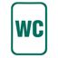 WC 105x150 mm - samolepka