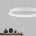 LED luster Motif 80 biele stmievateľné