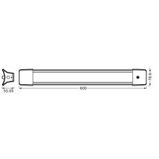 Ledvance - LED Luster na reťazi OFFICE LINE LED/24W/230V 4000K