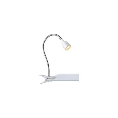 Markslöjd 106091 - LED Stolná lampa s klipom TULIP LED/3W/230V biela