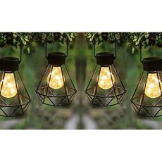LED Solárne závesné svietidlo LED/0,1W/1,2V 600 mAh pr. 13 cm