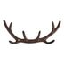 Hnedý kovový nástenný vešiak Antlers – Esschert Design