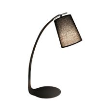Klausen 108008 - Stolná lampa GALLANT 1xE27/11W/230V čierna/hnedá