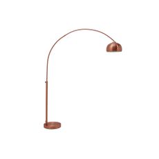 Stojacia lampa Big Bow medená 170-210cm