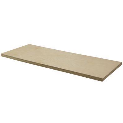 Drevená pracovná doska PROFI, hlboká, 1361 x 615 x 38 mm - TGW53D