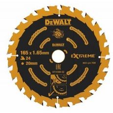 DeWALT DT10300 pílový kotúč EXTREME FLEXVOLT, 165 x 20 mm, 24 zubov