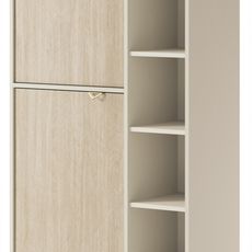 Piaski Regál Forest 80 cm béžový