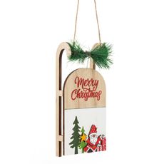 VIANOČNÁ DEKORÁCIA SLED SADA 12KS 8X17 CM VIACFAREBNÁ