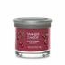 Yankee Candle vonná sviečka Signature Tumbler v skle malá Black Cherry, 122 g