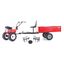 Kultivátor EUROSYSTEMS SET1 EVO 2+1 LONCIN 2x šípové kolesá 5x10 s vozíkom EURO5 L