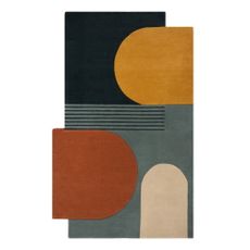 Ručne tkaný vlnený koberec 120x180 cm Lozenge – Flair Rugs