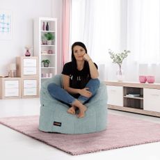 KONDELA Almero sedací vak mentolová