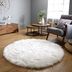 Flair Rugs koberce Kusový koberec Faux Fur Sheepskin Ivory kruh - 120x120 (priemer) kruh cm