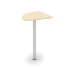 Spojovací stolík MIRELLI, 800 x 800 x 750 mm, breza