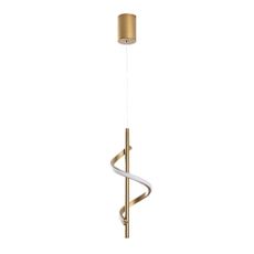 LED závesné svietidlo v zlatej farbe ø 16 cm Likma – Opviq lights