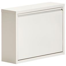 Carryhome VÝKLOPNÁ SKRINKA NA TOPÁNKY, biela, 50/37/15 cm