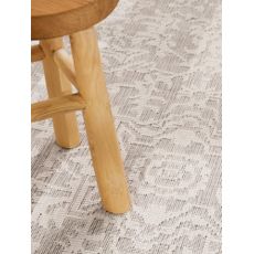 Hanse Home , Kusový koberec Duet Kona 106249 White/Gray - na von aj na doma, 120x170, šedá, chodba / predsieň