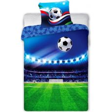 Bavlnené posteľné obliečky Futbalový štadión - 100% bavlna - 70 x 90 cm + 140 x 200 cm