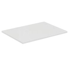 Doska pod umývadlo Ideal Standard Connect Air 60,4x44,2x1,8 cm v kombinácii hnedá mat / biela mat E0848VY