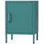 Nočný stolík kovový Mia Modern Sea Green